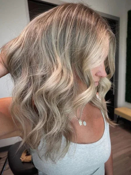 Ondas playeras de media melena