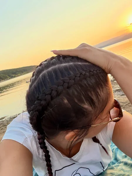Trenzas holandesas para la playa